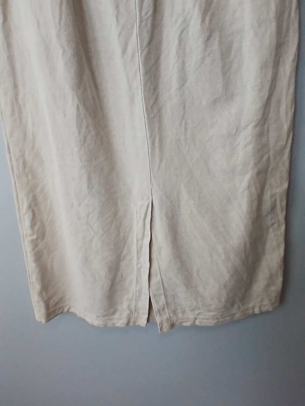 L.L. Bean Linen Blend Skirt Womens Small(see measurements) Minimalist Granola - Picture 6 of 7